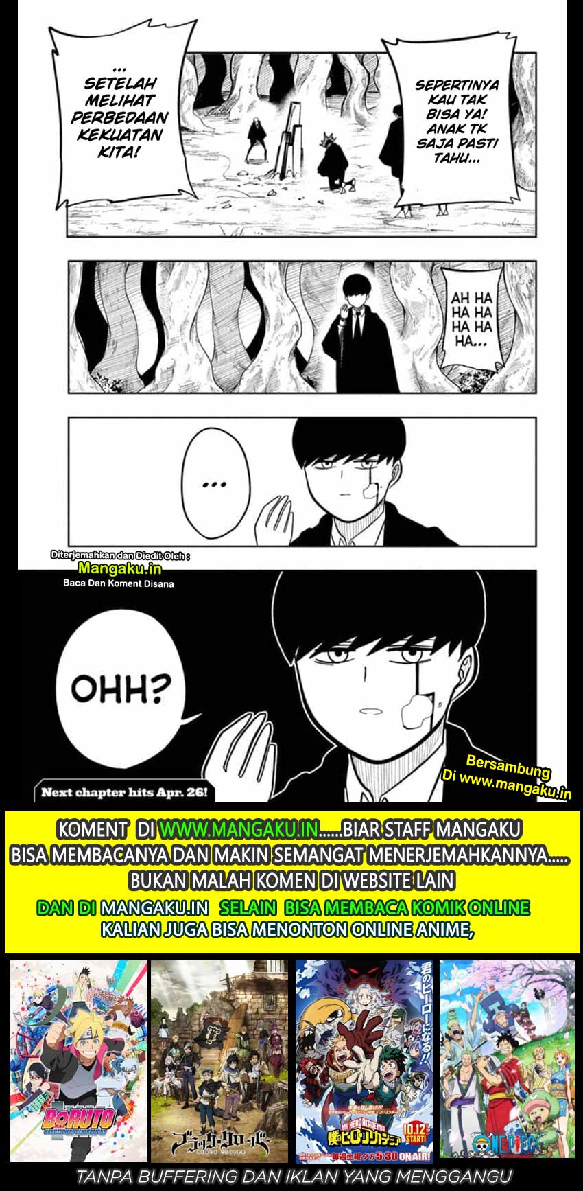 Mashle: Magic and Muscles chapter 12